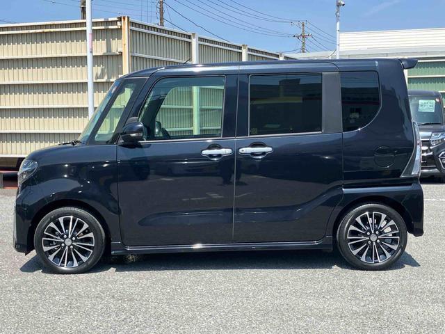 タントカスタムRSターボ ナビ/TV/DVD/BT/USB バックカメラ 前後ドラレコ ETC 全車速追従クルコン LEDヘッドライト オートライト スマアシ 前後コ−ナ−センサー シートヒーター 両側電動スライドドア(千葉県)の中古車