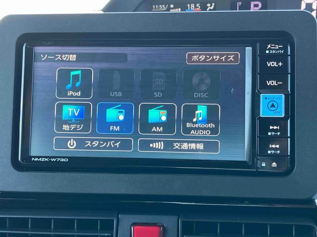 タントカスタムXナビ/TV/DVD/BT/USB バックカメラ 前後ドラレコ 両側電動スライドドア LEDヘッドライト オートライト AHB コ−ナ−センサー シートヒーター キーフリーシステム アルミホイール(千葉県)の中古車