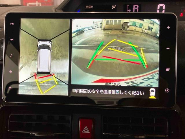 タントカスタムRSターボ 9型ナビ/TV/DVD/BT/USB 全周囲カメラ 前後ドラレコ ETC 全車速追従クルコン LEDヘッドライト オートライト スマアシ コ−ナ−センサー シートヒーター 両側電動スライドドア(千葉県)の中古車