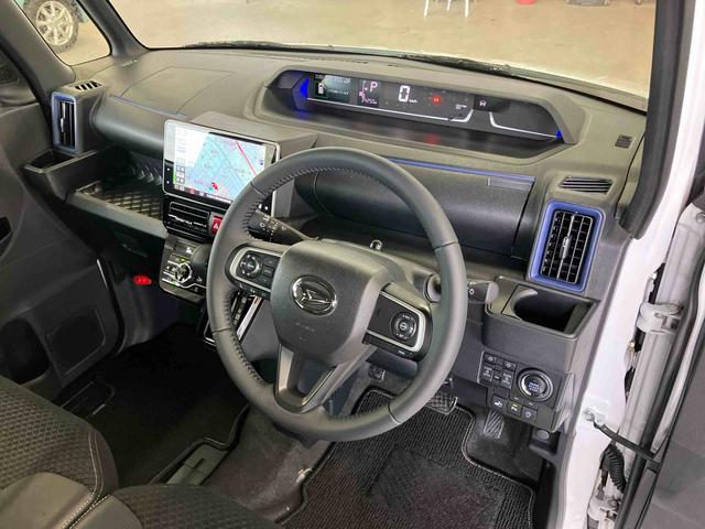 タントカスタムRSターボ 9型ナビ/TV/DVD/BT/USB 全周囲カメラ 前後ドラレコ ETC 全車速追従クルコン LEDヘッドライト オートライト スマアシ コ−ナ−センサー シートヒーター 両側電動スライドドア(千葉県)の中古車