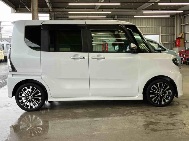 タントカスタムRSターボ 9型ナビ/TV/DVD/BT/USB 全周囲カメラ 前後ドラレコ ETC 全車速追従クルコン LEDヘッドライト オートライト スマアシ コ−ナ−センサー シートヒーター 両側電動スライドドア(千葉県)の中古車
