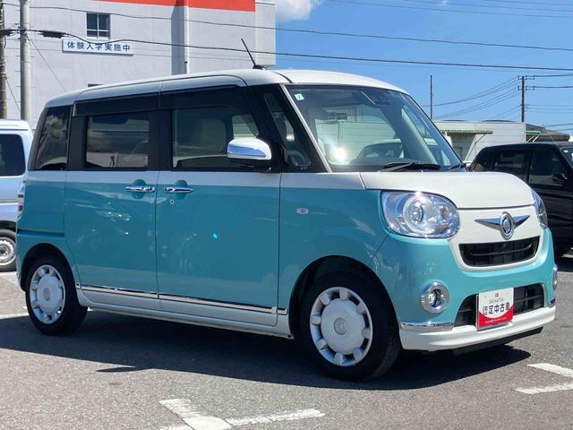 ムーヴキャンバスＧメイクアップリミテッド　ＳＡIII８型ナビ／地デジ／ＤＶＤ／ＢＴ／ＵＳＢ　全周囲カメラ　ドラレコ　ＥＴＣ　ＬＥＤヘッドライト　オートライト　ＡＨＢ　スマアシ　両側電動スライド　オートＡ／Ｃ　キーフリー　盗難防止アラーム　ステアリモコン（千葉県）の中古車