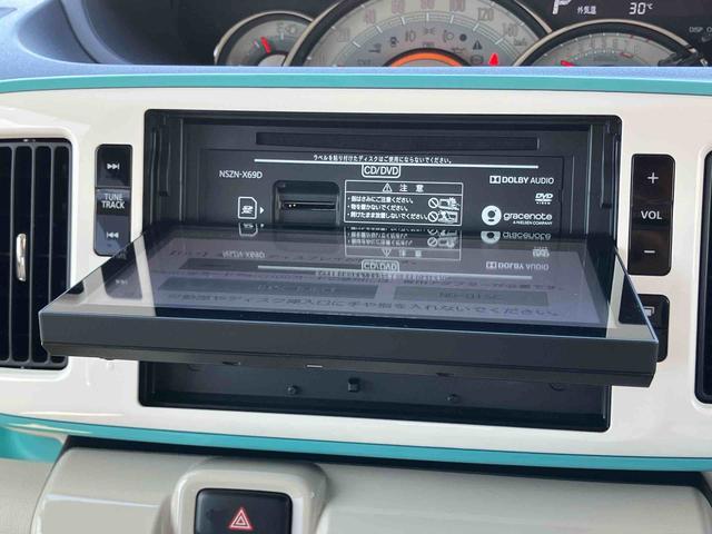 ムーヴキャンバスＧメイクアップリミテッド　ＳＡIII８型ナビ／地デジ／ＤＶＤ／ＢＴ／ＵＳＢ　全周囲カメラ　ドラレコ　ＥＴＣ　ＬＥＤヘッドライト　オートライト　ＡＨＢ　スマアシ　両側電動スライド　オートＡ／Ｃ　キーフリー　盗難防止アラーム　ステアリモコン（千葉県）の中古車