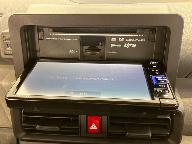 タントXバックカメラ連動フルセグナビ USB接続 ブルートゥース対応 ビルトインETC スマアシ ダイハツ予防安全機能 運転席ロングスライドシート マニュアルレベリング機能付ハロゲンヘッドライト(千葉県)の中古車