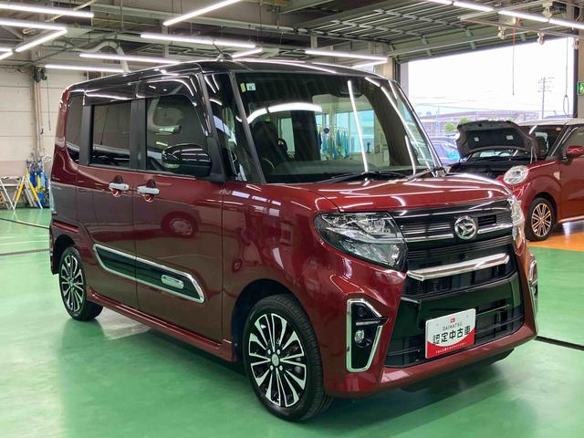 タントカスタムＲＳパノラマカメラ連動フルセグナビ　ＵＳＢ接続　ブルートゥース対応　フロント．リヤドライブレコーダー連動　ビルトインＥＴＣ　アダプティブクルーズコントロール　前席シートヒータ　運転席ロングスライドシート（千葉県）の中古車