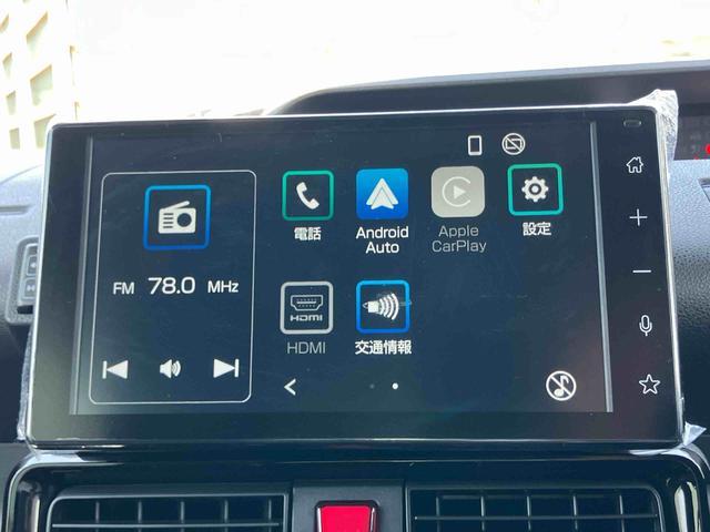 タントカスタムRSターボ 9型ディスプレイオーディオ/TV/BT/USB バックカメラ LEDヘッドライト オートライト ADB スマアシ 前後コ−ナ−センサー シートヒーター 両側電動スライドドア 革巻きステアリング(千葉県)の中古車