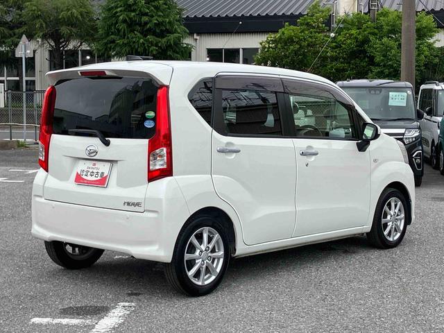 ムーヴＸ　ＳＡIIIＣＤチューナー　黒内装　１４インチアルミホイール　プッシュボタンスターター　運転席シートヒーター／リフター　オートエアコン　オート格納ドアミラー　横滑り防止装置　衝突被害軽減ブレーキ（千葉県）の中古車