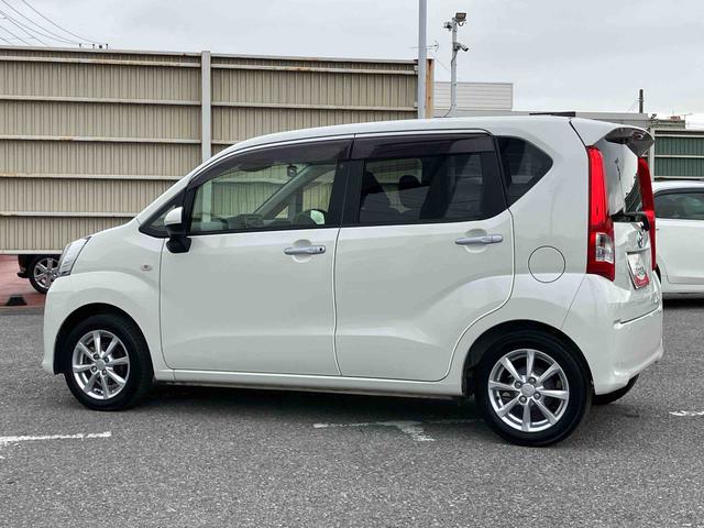 ムーヴＸ　ＳＡIIIＣＤチューナー　黒内装　１４インチアルミホイール　プッシュボタンスターター　運転席シートヒーター／リフター　オートエアコン　オート格納ドアミラー　横滑り防止装置　衝突被害軽減ブレーキ（千葉県）の中古車