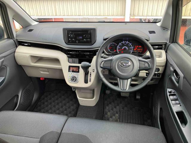ムーヴＸ　ＳＡIIIＣＤチューナー　黒内装　１４インチアルミホイール　プッシュボタンスターター　運転席シートヒーター／リフター　オートエアコン　オート格納ドアミラー　横滑り防止装置　衝突被害軽減ブレーキ（千葉県）の中古車