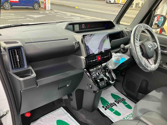 タントカスタムＲＳ　エコアイドル非装着車ナビゲーション／連動ドライブレコーダー前後録画／ＥＴＣ／キーフリーシステム／左右シートヒーター／電動パーキングブレーキ／運転席上下アジャスター／ＬＥＤヘッドライト／カーペット／バイザー／アルミ（千葉県）の中古車