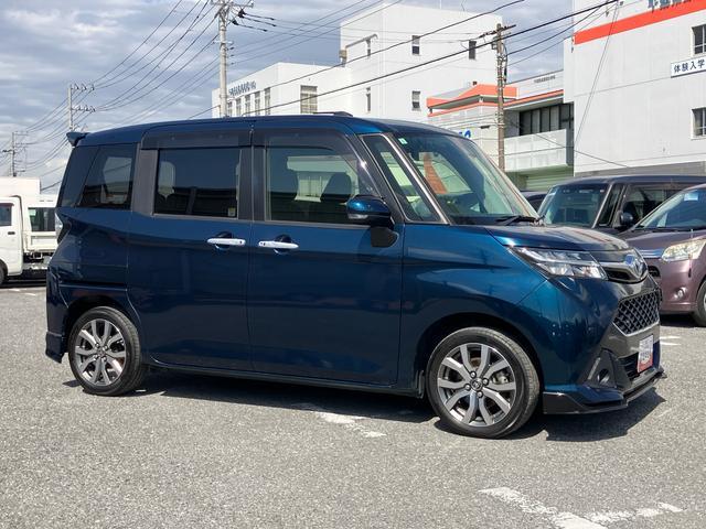 タンクカスタムＧ−Ｔナビ／ＢＴ／ＴＶ／ＤＩＳＣ／バックカメラ　ＥＴＣ　前後エアロ　両側パワスラ　１５インチアルミ　ＬＥＤヘッド／フォグ　スマートキー　シートヒーター　シートバックテーブル　クルコン　衝突被害軽減ブレーキ（千葉県）の中古車