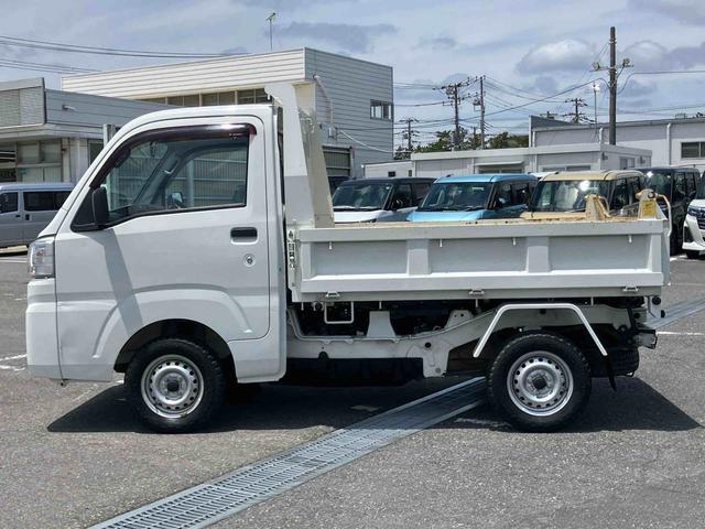 ハイゼットトラック多目的ダンプ（電動）プロテクタータイプ４ＷＤ　５速マニュアル　荷台三方開　リヤ４枚リーフ　バッテリーカバー　リヤデフロック　マニュアルエアコン　パワステ　ハロゲンヘッドランプ　大型ヘッドレスト　サイドレバー式駐車ブレーキ　アシストグリップ（千葉県）の中古車