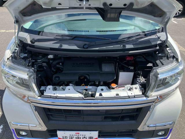 タントカスタムＲＳ　トップエディションＳＡIIIターボ　８型ナビ／ＴＶ／ＤＶＤ／ＢＴ／ＵＳＢ　バックカメラ　ＥＴＣ　トップシェイドガラス　ＬＥＤヘッドライト　衝突軽減装置　両側電動スライドドア　革巻ハンドル　キーフリー　イモビライザー　盗難防止警報（千葉県）の中古車
