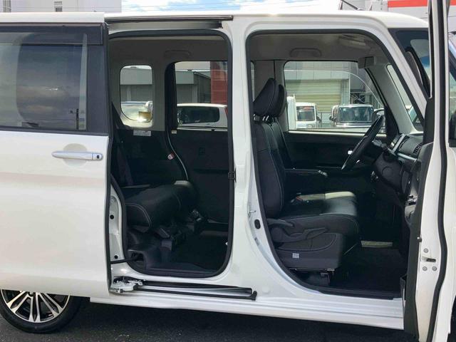 タントカスタムＲＳ　トップエディションＳＡIIIターボ　８型ナビ／ＴＶ／ＤＶＤ／ＢＴ／ＵＳＢ　バックカメラ　ＥＴＣ　トップシェイドガラス　ＬＥＤヘッドライト　衝突軽減装置　両側電動スライドドア　革巻ハンドル　キーフリー　イモビライザー　盗難防止警報（千葉県）の中古車