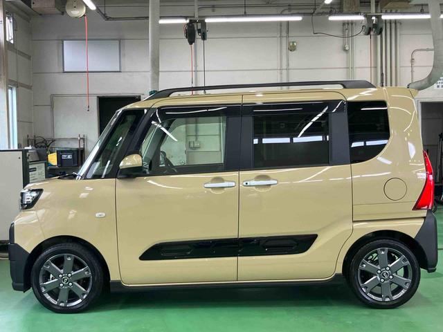 タントファンクロスターボ　エコアイドル非装着車バックカメラ連動フルセグナビ　ＵＳＢ接続　ブルートゥース対応　フロント．リヤドライブレコーダー連動　ビルトインＥＴＣ　アダプティブクルーズコントロール　前席シートヒーター　前後コーナーセンサー（千葉県）の中古車