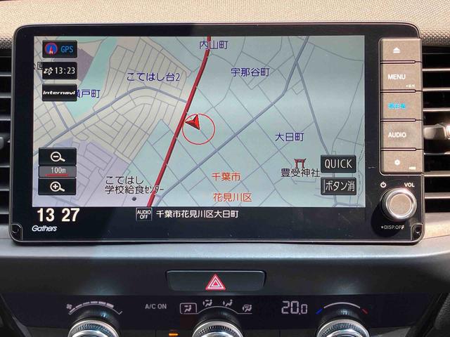 フィットクロスターナビ/TV/DVD/BT バックカメラ ETC LEDヘッドライト オートライト オートクルーズ サイドレバー式駐車ブレーキ ステアリングスイッチ(千葉県)の中古車