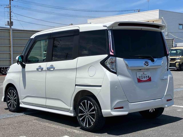 トールカスタムＧ　ターボターボ　９型ナビ／ＴＶ／ＤＶＤ／ＢＴ／ＵＳＢ　バックカメラ　前後ドラレコ　ＥＴＣ　全車速追従クルコン　ＬＥＤヘッドライト　オートライト　衝突軽減装置　前後コーナーセンサー　電動駐車ブレーキ　キーフリー（千葉県）の中古車