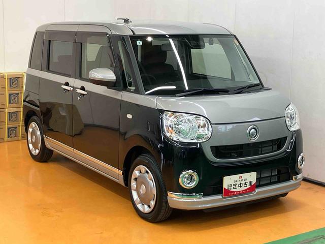 ムーヴキャンバスXブラックインテリアリミテッド SAIII8型ナビ/BT/TV/DISC/全周囲カメラ 前後ドラレコ ETC 黒内装 両側パワスラ LEDフォグランプ メッキモール スマートキー オート格納ドアミラー 置きラクBOX 衝突被害軽減ブレーキ(千葉県)の中古車