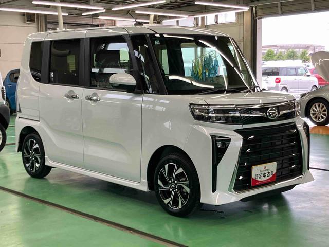 タントカスタムＸリミテッドスマアシ　ダイハツ予防安全機能　アダプティブクルーズコントロール　ビルトインＥＴＣ　前席シートヒーター　オートブレーキホールド付き電動パーキング　上下２段調整式デッキボード　前後コーナーセンサー（千葉県）の中古車