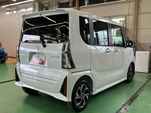 タントカスタムＸリミテッドスマアシ　ダイハツ予防安全機能　アダプティブクルーズコントロール　ビルトインＥＴＣ　前席シートヒーター　オートブレーキホールド付き電動パーキング　上下２段調整式デッキボード　前後コーナーセンサー（千葉県）の中古車