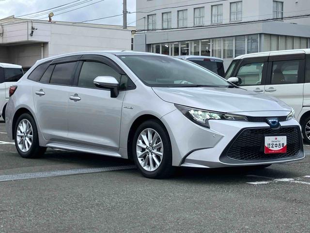 カローラツーリングハイブリッド　Ｓハイブリッド　ナビ／ＴＶ／ＢＴ／ＵＳＢ　バックカメラ　ＥＴＣ　ドラレコ　全車速追従クルコン　ＢＳＭ　ＬＥＤヘッドライト　ＡＨＢ　コーナーセンサー　シートヒーター　ハンドルヒーター　衝突軽減装置　アルミ（千葉県）の中古車