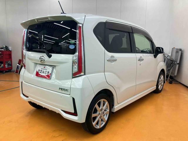 ムーヴカスタム X SAII衝突被害軽減ブレーキ 横滑り防止装置 プッシュエンジンスタート キーフリーシステム アイドリングストップ ETC バニティーミラー付き左右サンバイザー+LED室内灯 助手席シートアンダートレイ(千葉県)の中古車
