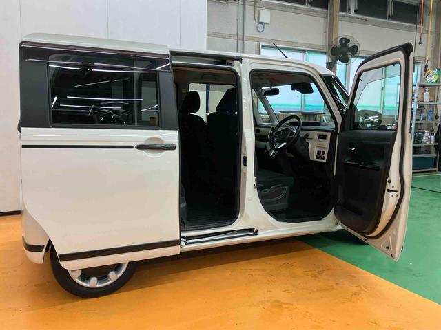 ムーヴキャンバスＧブラックアクセントＶＳ　ＳＡIII８型ナビ／ＴＶ／ＤＶＤ／ＢＴ／ＵＳＢ　全周囲カメラ　前後ドラレコ　運転席シートヒーター　ＬＥＤヘッドライト　オートライト　ブラック内装　衝突軽減装置　置き楽ＢＯＸ　両側電動スライドドア　ボタンスタート（千葉県）の中古車