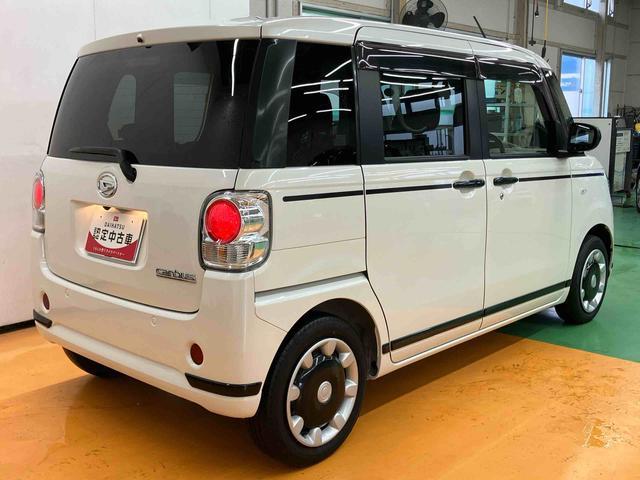 ムーヴキャンバスＧブラックアクセントＶＳ　ＳＡIII８型ナビ／ＴＶ／ＤＶＤ／ＢＴ／ＵＳＢ　全周囲カメラ　前後ドラレコ　運転席シートヒーター　ＬＥＤヘッドライト　オートライト　ブラック内装　衝突軽減装置　置き楽ＢＯＸ　両側電動スライドドア　ボタンスタート（千葉県）の中古車
