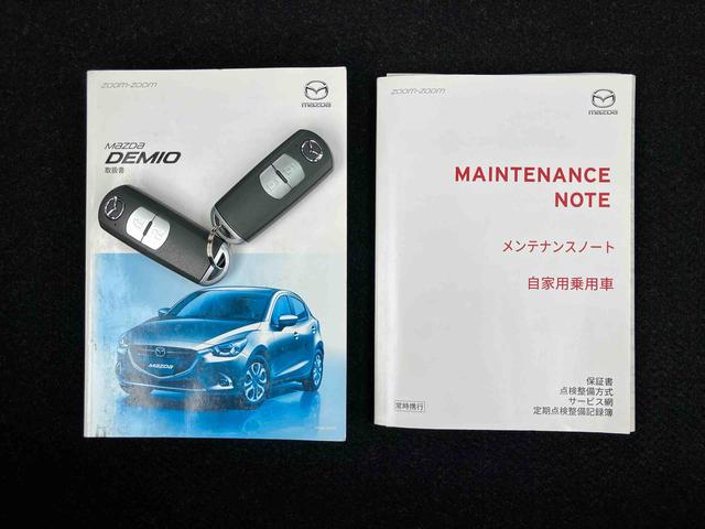 デミオ１３Ｓナビ／ＢＴ／ＵＳＢ　ＥＴＣ　ブラインドスポットモニター　プッシュボタンスターター　６速シーケンシャルシフトＡＴ　サイドエアバッグ　障害物センサー　横滑り防止装置　衝突被害軽減ブレーキ（千葉県）の中古車