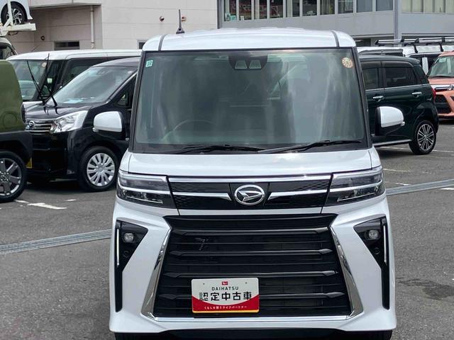 タントカスタムＲＳリミテッドターボ　バックカメラ　全車速追従クルコン　ＬＥＤヘッドライト　フォグランプ　オートライト　ＡＤＢ　両側電動スライド　シートヒーター　革巻ステアリング　コ−ナ−センサー　電動駐車ブレーキ　アルミホイール（千葉県）の中古車
