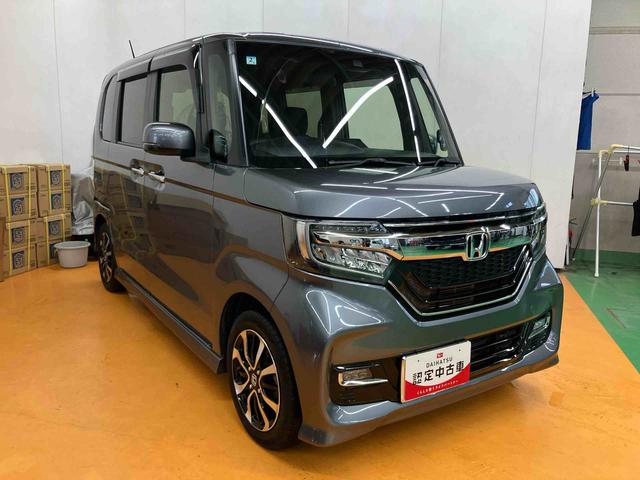 N−BOXカスタムG・Lホンダセンシングバックカメラ連動フルセグナビ ブルートゥース対応 ビルトインETC アダプティブクルーズコントロール プッシュエンジンスタート 前席シートヒーター バニティーミラー付き左右サンバイザー+LED室内灯(千葉県)の中古車