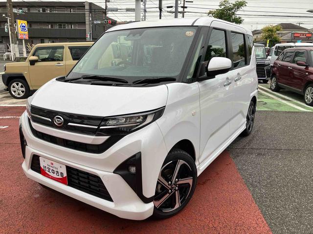 ムーヴＲＳターボ車　オーディオレス仕様　両側電動スライドドア　衝突回避支援ブレーキ　誤発進抑制装置　アイドリングストップ　プッシュボタンスタート　スマートキー　盗難防止装置　イモビライザー　オートライト（千葉県）の中古車