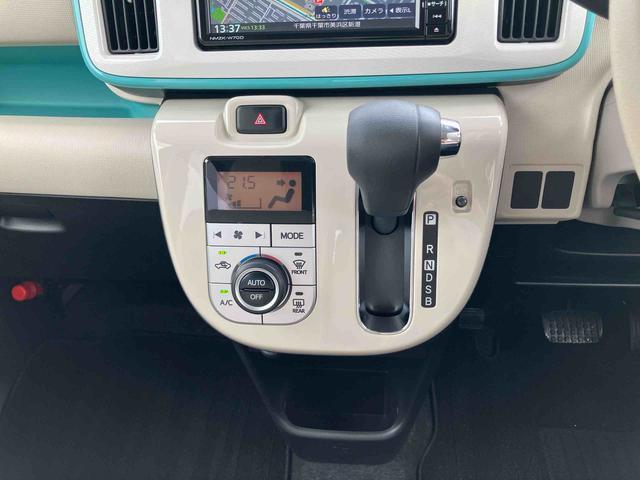 ムーヴキャンバスＧホワイトアクセントリミテッド　ＳＡIIIナビ／ＴＶ／ＤＶＤ／ＢＴ／ＵＳＢ　全周囲カメラ　ＬＥＤヘッドライト　オートライト　衝突被害軽減ブレーキ　置き楽ボックス　両側電動スライドドア　オートエアコン　ステアリングリモコン　チルトハンドル（千葉県）の中古車