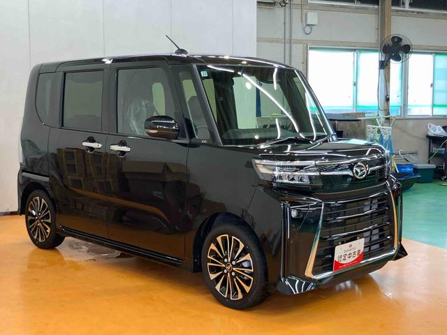 タントカスタムＲＳリミテッドスマアシ　ダイハツ予防安全機能　アダプティブクルーズコントロール　ビルトインＥＴＣ　オートブレーキホールド付き電動パーキング　上下２段調整式デッキボード　前席シートヒーター　アイドリングストップ（千葉県）の中古車