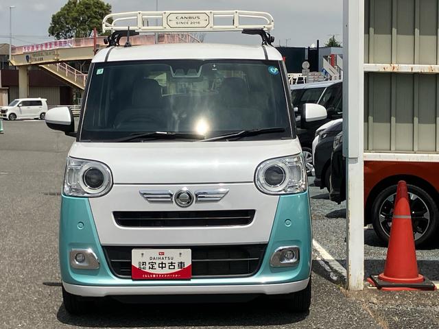 ムーヴキャンバスストライプスＧルーフキャリア　カーナビ　バックモニター　電動パーキングブレーキ　電動スライドドア　ＬＥＤヘッドライト　フォグランプ（千葉県）の中古車