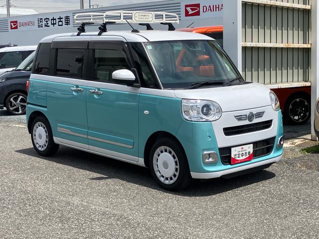 ムーヴキャンバスストライプスＧルーフキャリア　カーナビ　バックモニター　電動パーキングブレーキ　電動スライドドア　ＬＥＤヘッドライト　フォグランプ（千葉県）の中古車