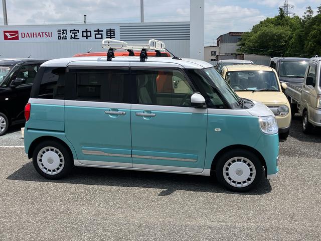 ムーヴキャンバスストライプスＧルーフキャリア　カーナビ　バックモニター　電動パーキングブレーキ　電動スライドドア　ＬＥＤヘッドライト　フォグランプ（千葉県）の中古車