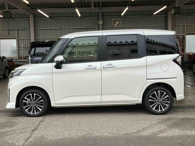 トールカスタムG ターボ9型ディスプレイオーディオ/TV/BT/USB バックカメラ 全車速追従クルコン LEDヘッドライト オートライト スマアシ コーナーセンサー 電動駐車ブレーキ キーフリー 革巻きステアリング アルミ(千葉県)の中古車