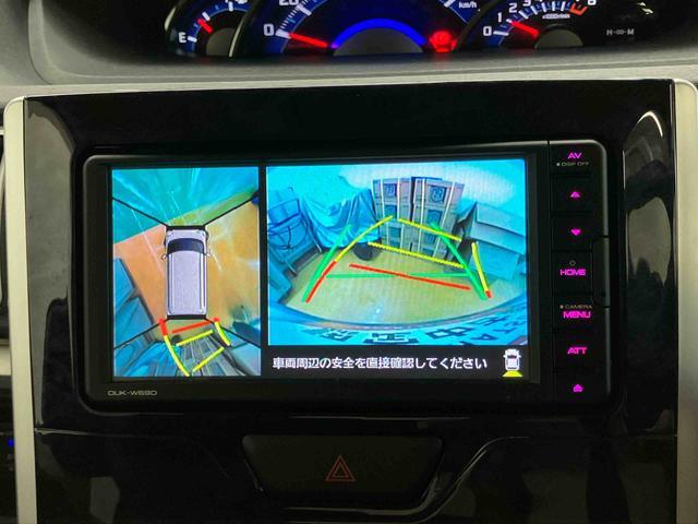 タントカスタムRS トップエディションリミテッドSAIIIターボ DVD/BT/USB 全周囲カメラ トップシェイドガラス LEDヘッドライト オートライト AHB 衝突軽減装置 両側電動スライドドア 革巻ハンドル キーフリー イモビライザー 盗難防止警報(千葉県)の中古車