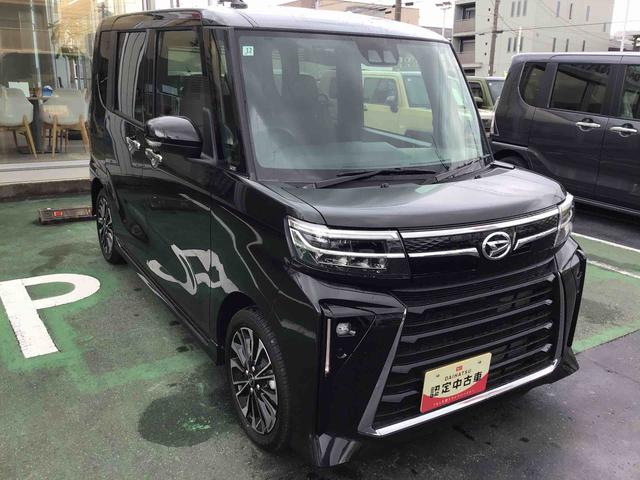 タントカスタムRSリミテッド衝突回避支援システム・ETC・両側電動スライドドア・LEDヘッドライト・フォグランプ・キーフリーシステム・アルミホイール・アイドリングストップ・オートエアコン・シートヒーター(千葉県)の中古車