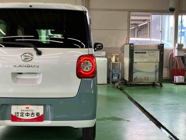 ムーヴキャンバスストライプスＧバックカメラ連動フルセグナビ　ＵＳＢ接続　ブルートゥース対応　フロント．リヤドライブレコーダー連動　ＥＴＣ　置きラクボックス　ホットカップホルダー　前席シートヒーター　電動パーキングブレーキ（千葉県）の中古車