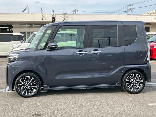 タントカスタムRSリミテッドターボ バックカメラ 全車速追従クルコン LEDヘッドライト オートライト ADB フォグランプ 両側電動スライド シートヒーター 革巻ステアリング コ−ナ−センサー 電動駐車ブレーキ アルミホイール(千葉県)の中古車