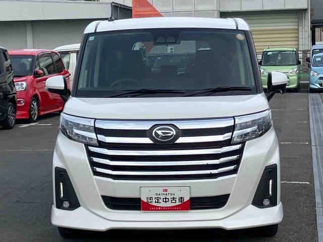 トールカスタムＧ９型ディスプレイオーディオ／ＴＶ／ＢＴ／ＵＳＢ　バックカメラ　全車速追従クルコン　ＬＥＤヘッドライト　オートライト　スマアシ　コーナーセンサー　電動駐車ブレーキ　キーフリー　革巻きステアリング　アルミ（千葉県）の中古車