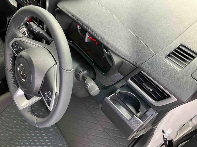 トールカスタムＧ９型ディスプレイオーディオ／ＴＶ／ＢＴ／ＵＳＢ　バックカメラ　全車速追従クルコン　ＬＥＤヘッドライト　オートライト　スマアシ　コーナーセンサー　電動駐車ブレーキ　キーフリー　革巻きステアリング　アルミ（千葉県）の中古車