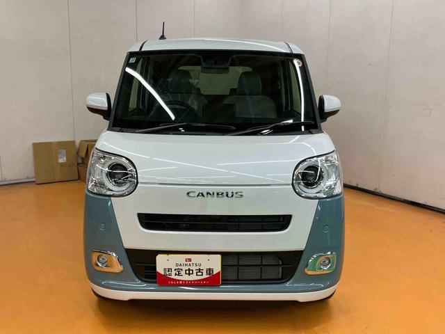 ムーヴキャンバスストライプスＧスマアシ　ダイハツ予防安全機能　置きラクボックス　ホットカップホルダー　オートブレーキホールド付き電動パーキング　前後コーナーセンサ　プッシュエンジンスタート　キーフリーシステム　アイドリングストップ（千葉県）の中古車