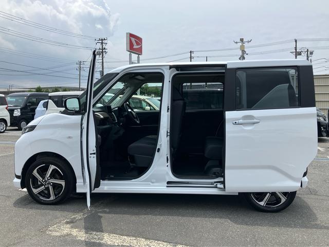 ムーヴRS両側電動スライドドア バックカメラ 全車速追従クルコン ターボ LEDヘッドライト オートライト ADB 革巻ステアリング スマアシ 前後コーナーセンサー 電動駐車ブレーキ キーフリー アルミホイール(千葉県)の中古車