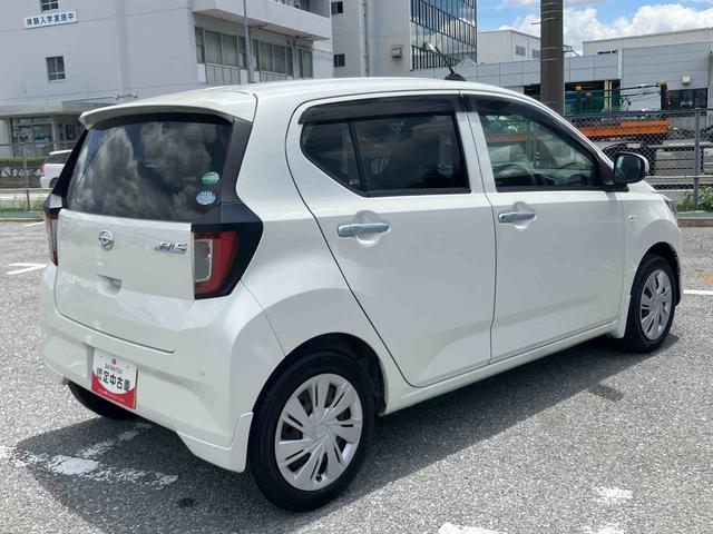 ミライースX SAIII衝突被害軽減ブレーキ 横滑り防止装置 前後コーナーセンサー キーレスエントリー オートライト オートハイビーム マニュアルレベリング機能付LEDヘッドライト バニティーミラー付き左右サンバイザー(千葉県)の中古車