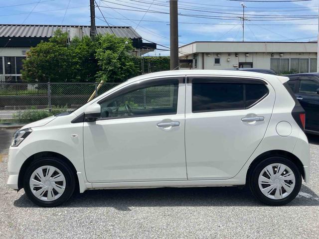 ミライースX SAIII衝突被害軽減ブレーキ 横滑り防止装置 前後コーナーセンサー キーレスエントリー オートライト オートハイビーム マニュアルレベリング機能付LEDヘッドライト バニティーミラー付き左右サンバイザー(千葉県)の中古車