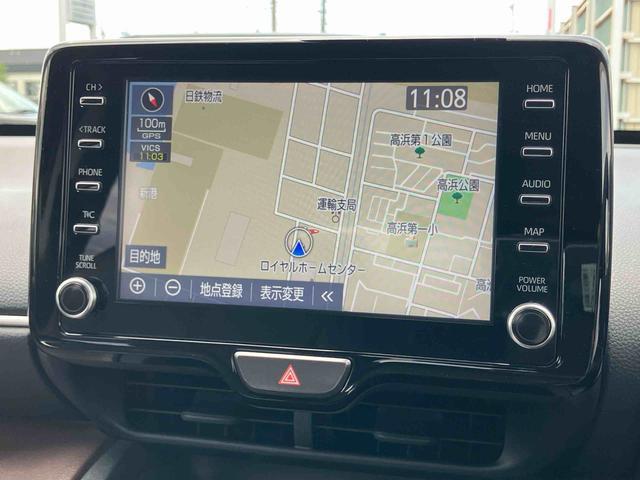 ヤリスクロスハイブリッドＺハイブリッド　８型ナビ／ＴＶ／ＵＳＢ／ＢＴ　バックカメラ　ＥＴＣ　全車速追従クルコン　運転席パワーシート　電動リヤゲート　ＡＣ１００Ｖ電源　ＬＥＤヘッドライト　オートライト　革巻ステアリング　ステリモ（千葉県）の中古車