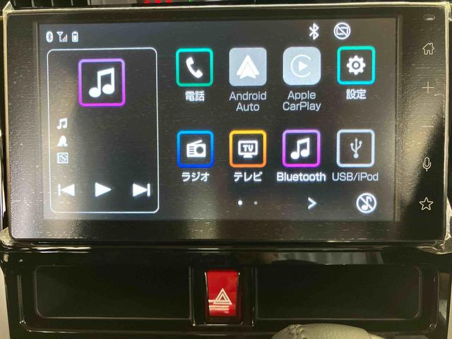 トールカスタムGスマホ連携9インチディスプレイオーディオ USB接続 HDMI接続 ブルートゥース対応 スマアシ ダイハツ予防安全機能 アダプティブクルーズコントロール オートブレーキホールド付き電動パーキング(千葉県)の中古車